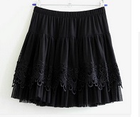 New Black Skirt One Size Fits Most Small/Medium